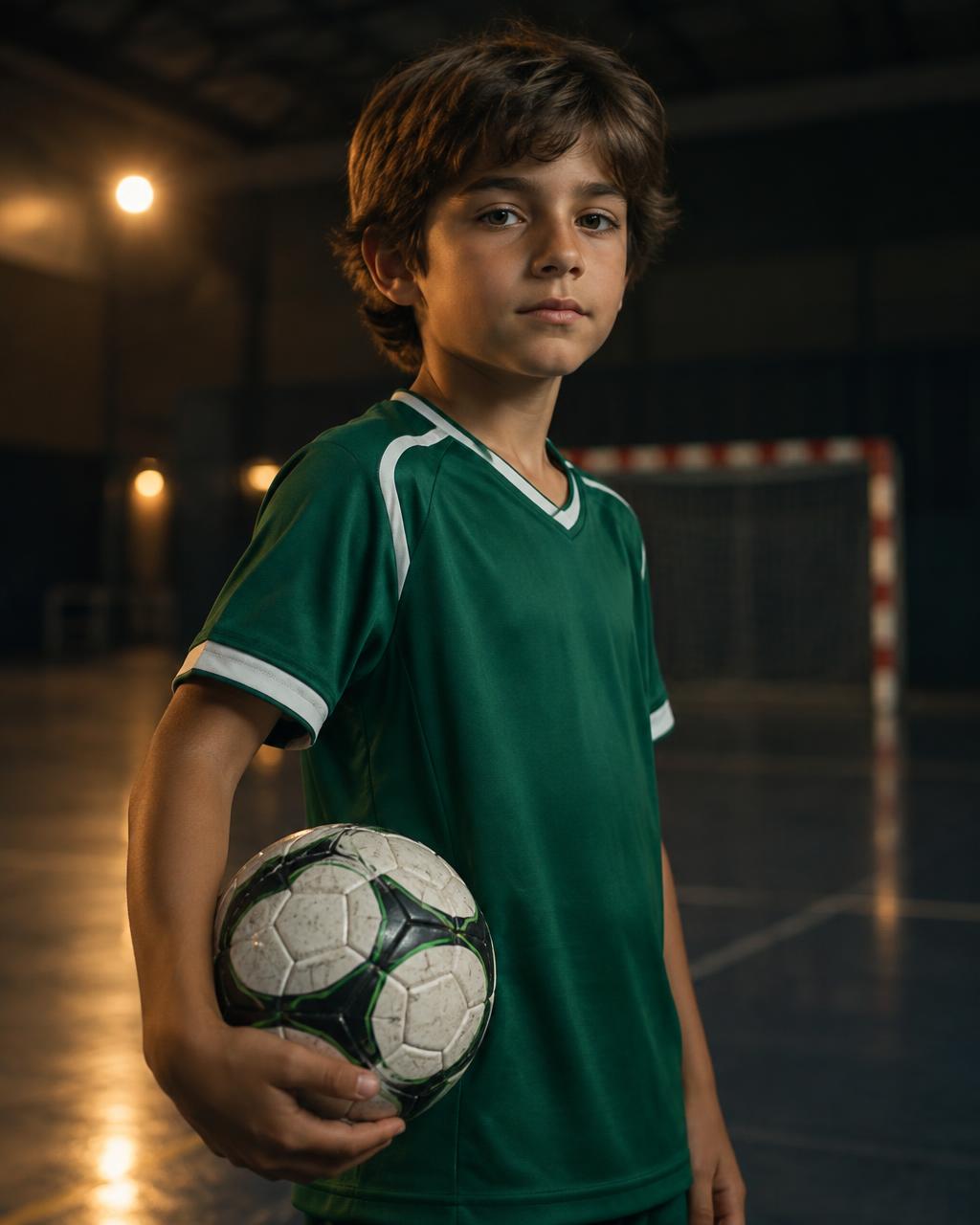 Jovem atleta de futsal (ilustrativo)
